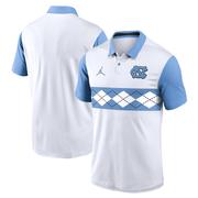 UNC Jordan Brand Campus Pattern Chest Stripe Polo